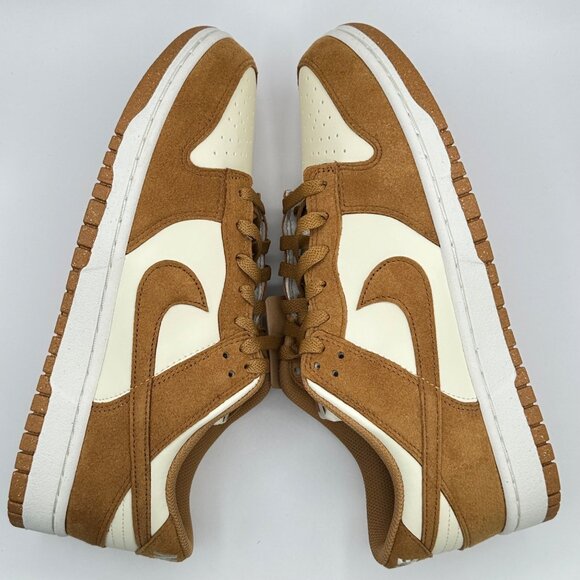 Nike Dunk Low Coconut Milk Flax Tan Shoes HJ7673-100 Women's Sz 11 / Mens 9.5 - Picture 9 of 12